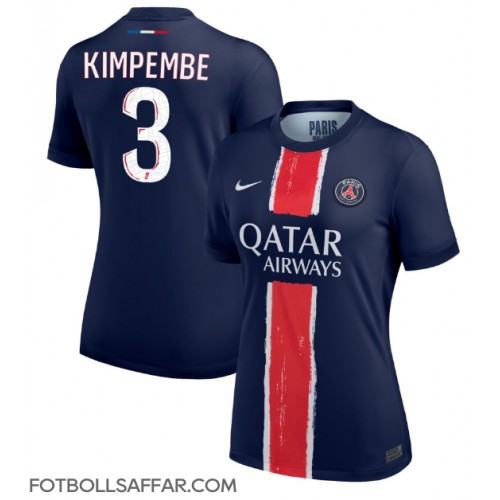 Paris Saint-Germain Presnel Kimpembe #3 Hemmatröja Dam 2024-25 Kortärmad